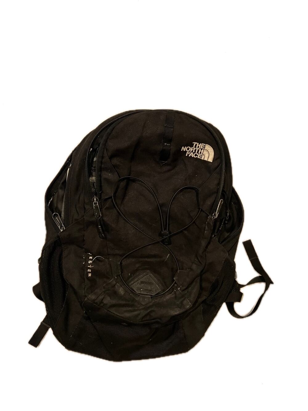 The North Face Jester Black Gray Backpack